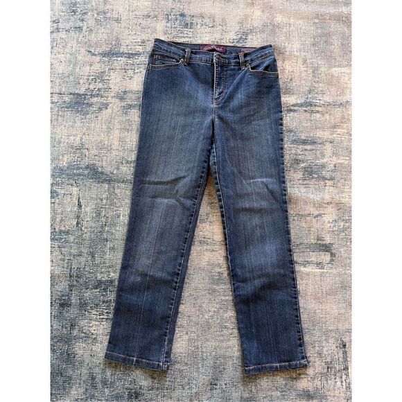 Gloria Vanderbilt Classic Amanda Tapered Leg Jeans Size 6 Short - Picture 1 of 6